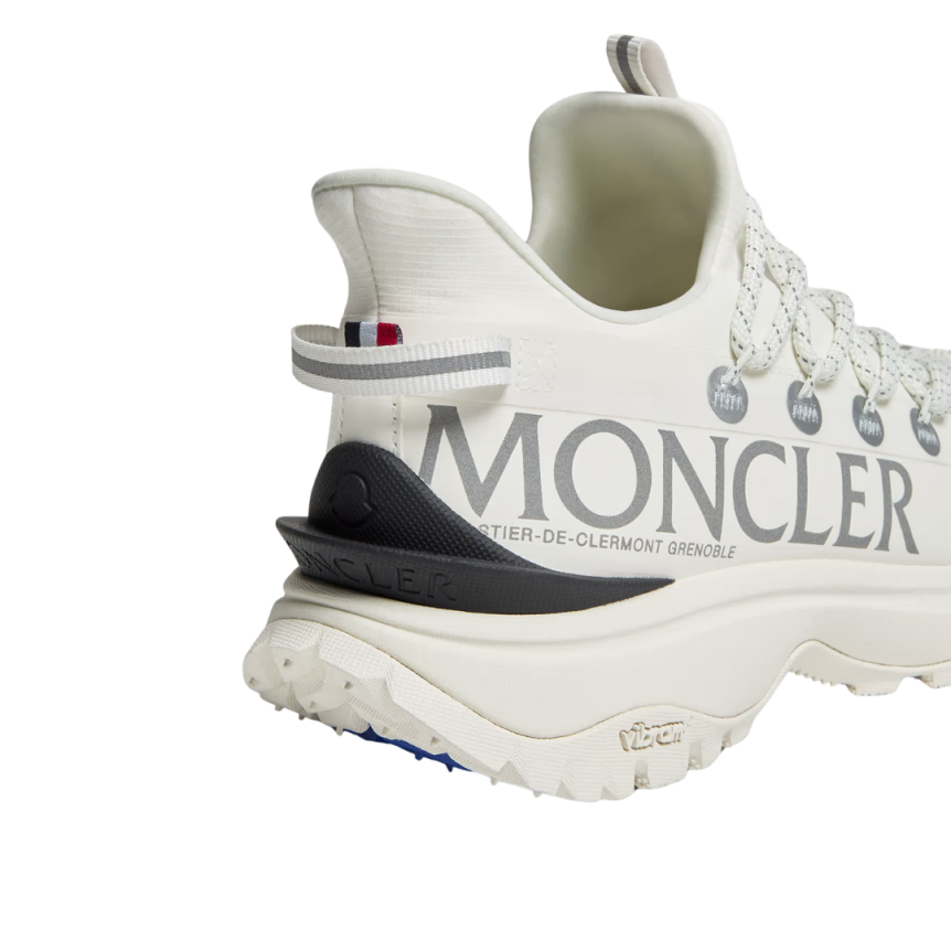 Sneaker MONCLER Trailgrip Lite 2 tissu ripstop stretch blanc