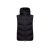 Doudoune sans manche gilet Guersac nylon noir capuche amovible