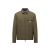 Surchemise Vigeon veste col zippée nylon kaki intérieur bleu