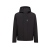 Doudoune courte à capuche Gatillier nylon noir mat zip bouton pression