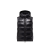 Doudoune sans manches gilet Bormes capuche nylon laqué noir