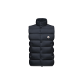 Doudoune sans manche Tibb gilet nylon bleu marine mat