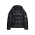 Doudoune courte à capuche Couyere nylon noir mat
