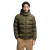 Doudoune courte capuche Maya Matte nylon vert olive