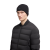 Bonnet coton noir logo noir mat