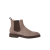 Bottine Chelsea cuir daim marron clair