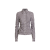 Chemise cintrée sergé coton carreaux marron blanc