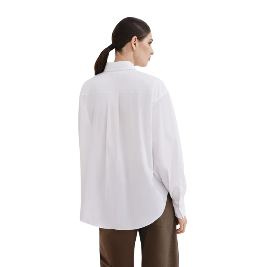 Chemise BRUNELLO CUCINELLI popeline coton extensible bouton nacre Monile