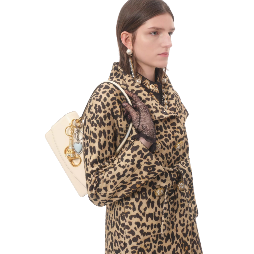 Pull débardeur VALENTINO col V gilet laine jacquard chien Petit Charles