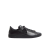 Basket basse Royco cuir veau nappa souple noir semelle noir