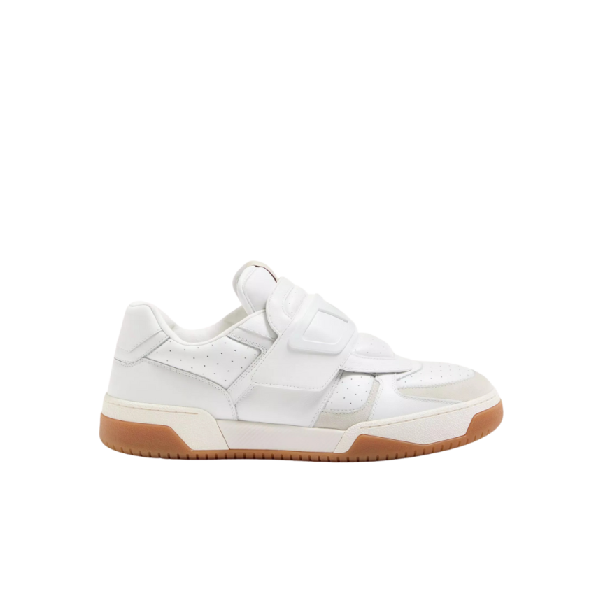 Basket basse VALENTINO Joie de Jouer cuir veau nappa banc bande velcro