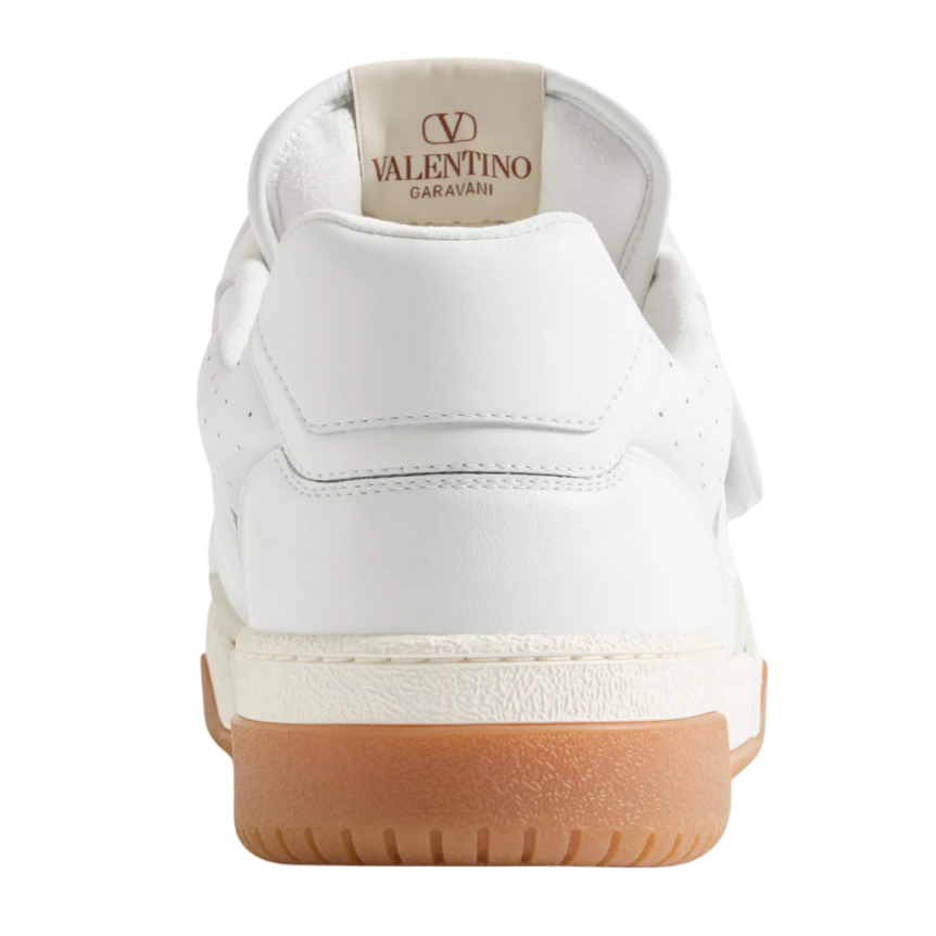 Basket basse VALENTINO Joie de Jouer cuir veau nappa banc bande velcro