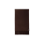 Echarpe soie cachemire marron chocolat franges