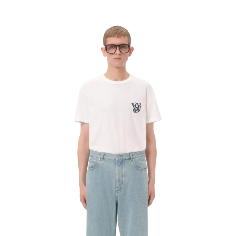 T-shirt col rond coton...