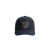 Casquette coton bleu marine broderie VG écru