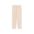Pantalon droit gabardine laine beige rosé