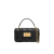 Sac porté épaule cuir matelassé noir Vlogo doré chaine bandoulière