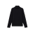 Pull col roulé laine côtelée noire