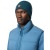 Bonnet laine vierge vert foncé revers écusson Compass