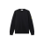 Sweat-shirt ras-du-cou molleton coton bio noir