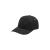 Casquette gabardine coton noir broderie cœur noir