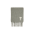 Echarpe oversize alpaga mélangé gris cœur blanc
