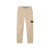 Pantalon cargo fuselé coton beige poches zippées