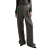 Pantalon laine mélangée imprimé pois noir blanc