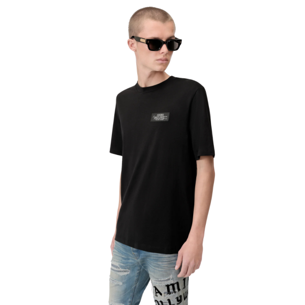 T-shirt col rond AMIRI coton noir imprimé Dreams