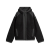 Blouson bomber polaire réversible Alberni laine mélangée noir