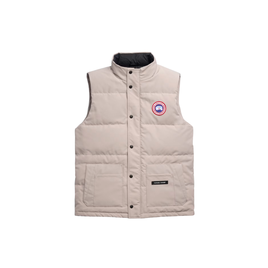 Gilet sans manche CANADA GOOSE Doudoune Freestyle nylon beige