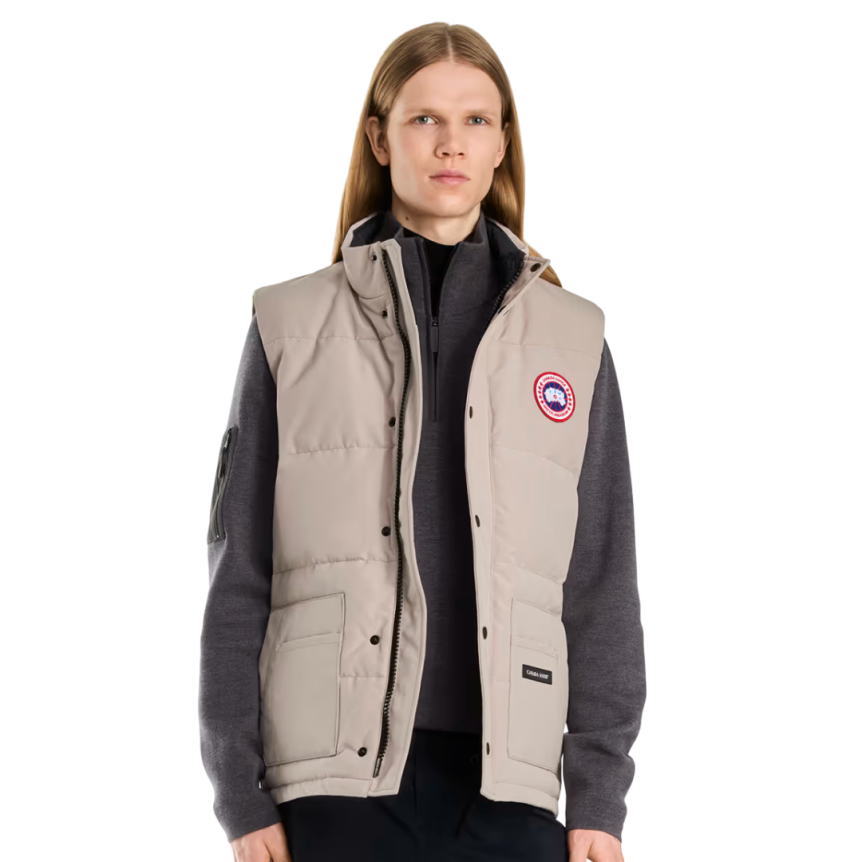 Gilet sans manche CANADA GOOSE Doudoune Freestyle nylon beige