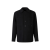Veste Chemise Atkinson bouton pression laine flanelle noir