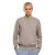Pull col rond Rosseau laine mérinos beige