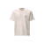 T-shirt col rond coton blanc Microprocess dos Metropolis série