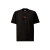 T-shirt col rond coton noir carré city dos Metropolis séries