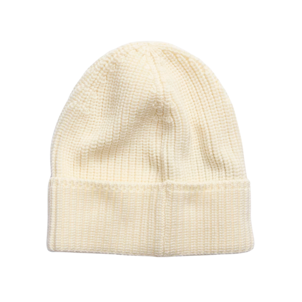 Bonnet CANADA GOOSE laine mérinos écru