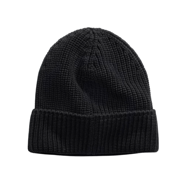 Bonnet CANADA GOOSE laine mérinos noir