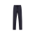 Pantalon de survêtement déperlant nylon bleu marine logo cuir
