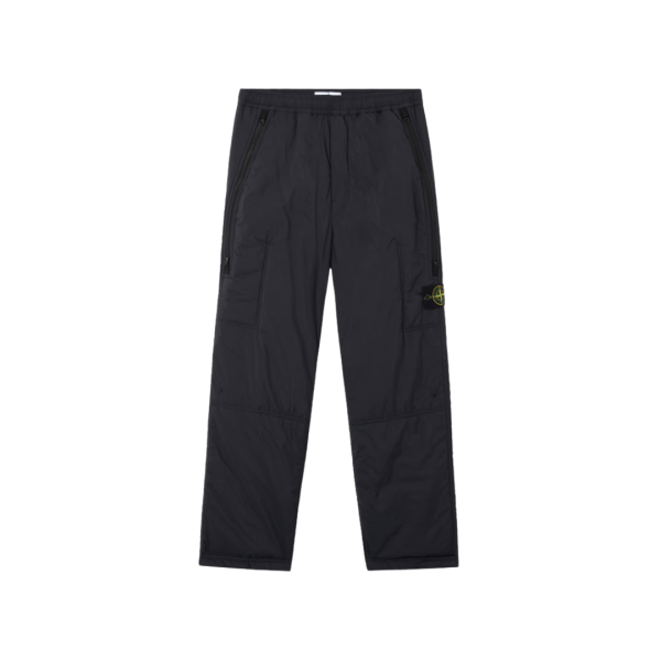 Jogger STONE ISLAND ample ripstop nylon CORDURA ® noir taille élastiqué cordon
