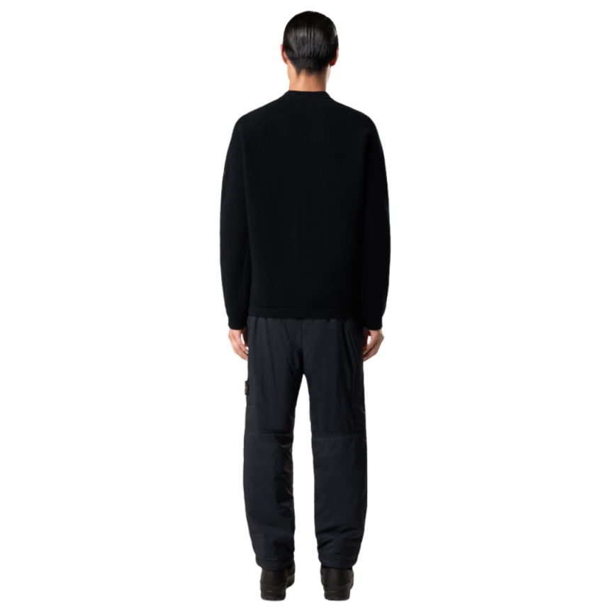 Jogger STONE ISLAND ample ripstop nylon CORDURA ® noir taille élastiqué cordon