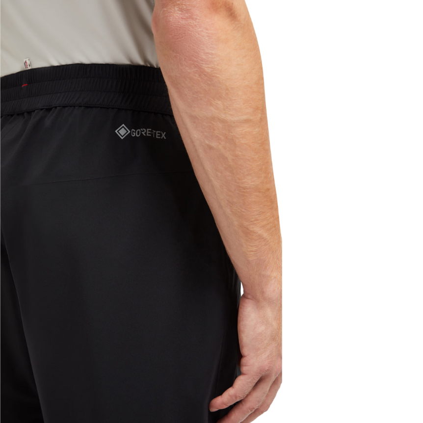 Pantalon de survêtement MONCLER GORE-TEX noir logo Grenoble