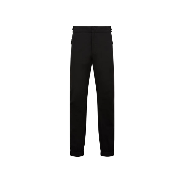 Pantalon de survêtement MONCLER GORE-TEX noir logo Grenoble