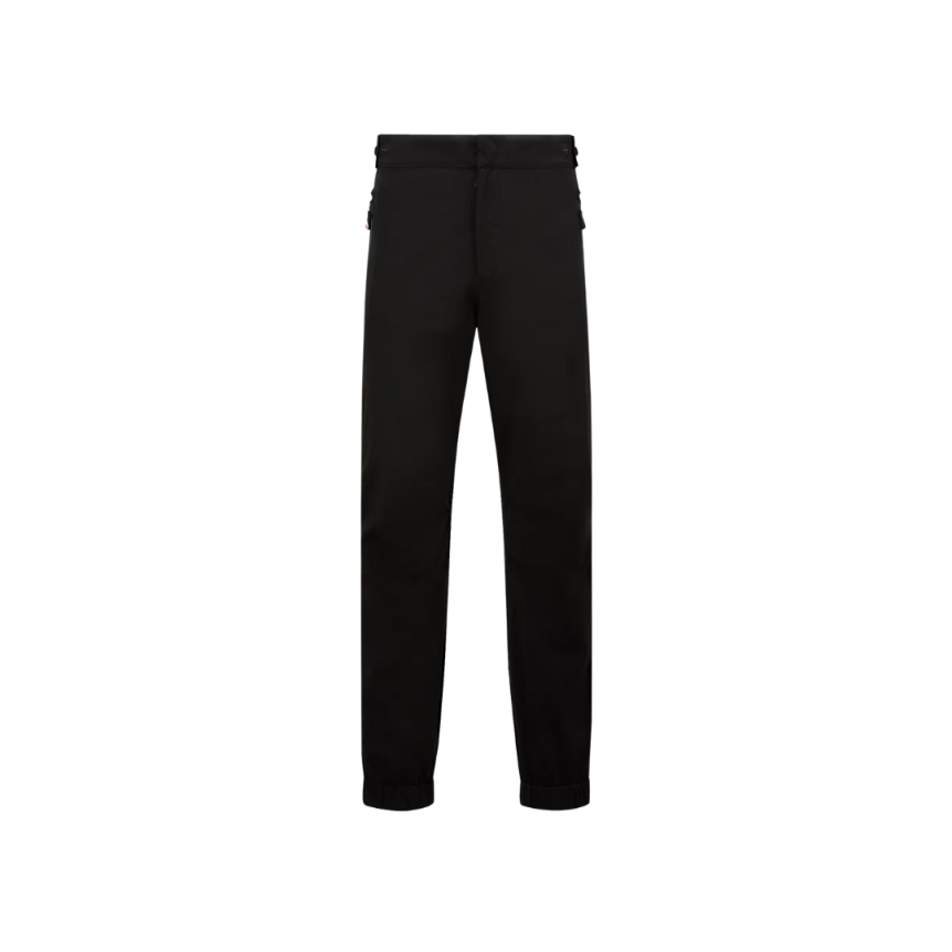 Pantalon de survêtement MONCLER GORE-TEX noir logo Grenoble
