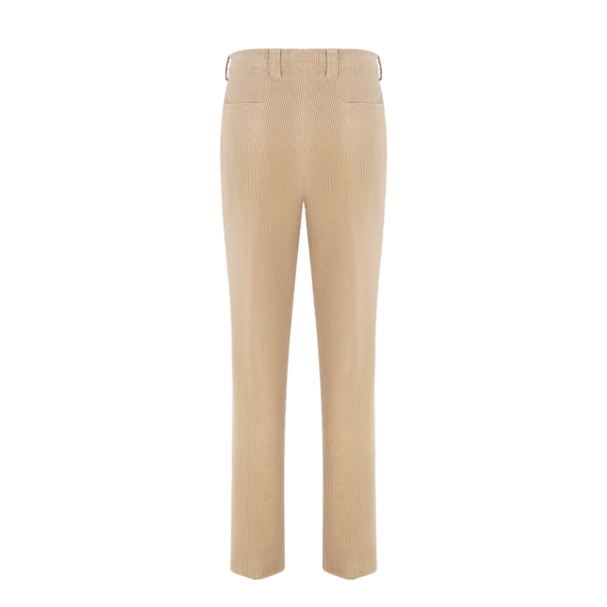 Pantalon BRUNELLO CUCINELLI coton velours côtelé beige