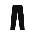 Pantalon large coton flanelle noir Ghost bas taille élastique