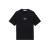 T-shirt col rond coton noir imprimé Archivio