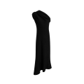 Robe asymétrique Coast laine mélangée noir