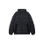 Doudoune déperlante capuche nylon noir mat Seamless