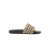 Claquettes imprimé carreaux Check beige